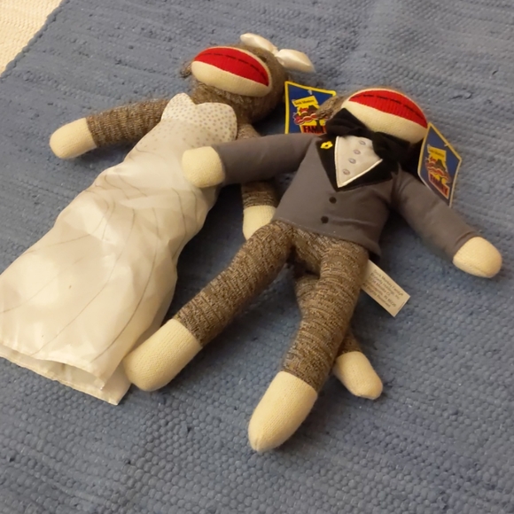 Sock Monkey Bride and Groom - Picture 5 of 10